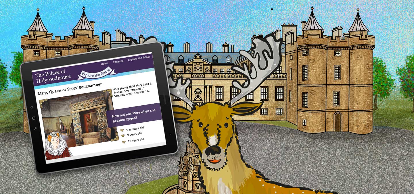 Palace of Holyroodhouse interactive