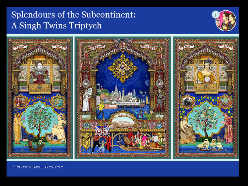 Splendours of the Subcontinent gallery interactive