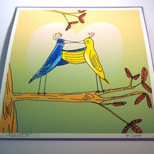 Love birds card