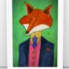 Fox art print