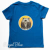 Children's Organic Bear T-shirt - Blue