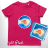 Kids Bright Stanley T-shirt and Card Gift Set - Pink