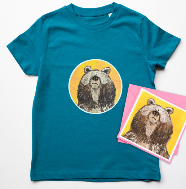Kids Organic Bear T-shirt