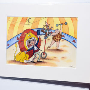 Circus Print for children's rooms