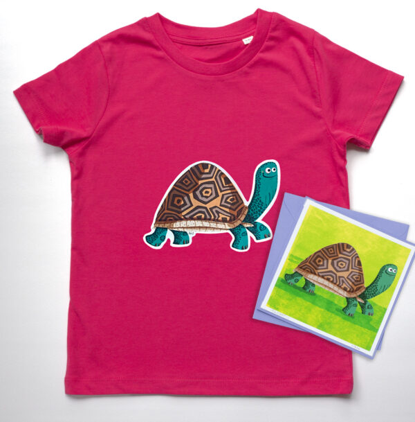 Kids Organic Tortoise T-shirt