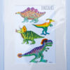 Dinosaur signed print