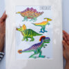Dinosaurs Print for Children's Room