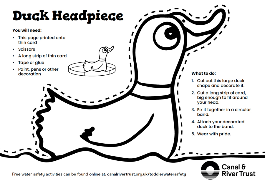 Duck Head Piece Activity