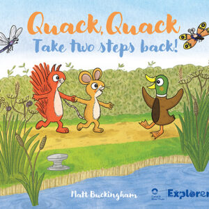 quack quack take two steps back book by Matt Buckingham in partnership with the Canal and River Trust