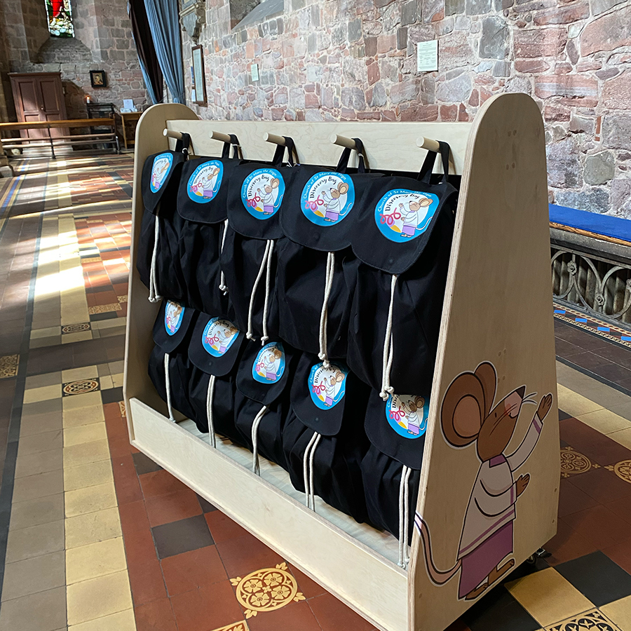 Bespoke discovery bag trolley