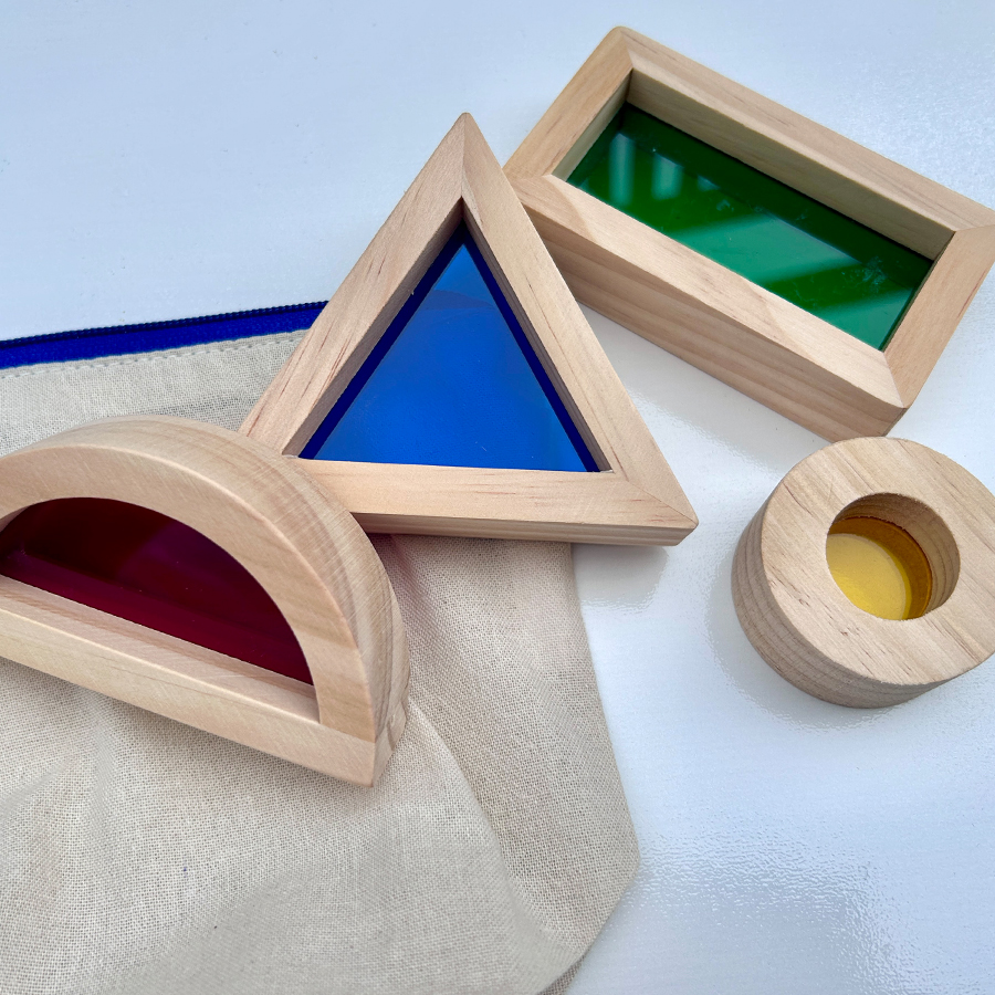 Wooden window blocks
