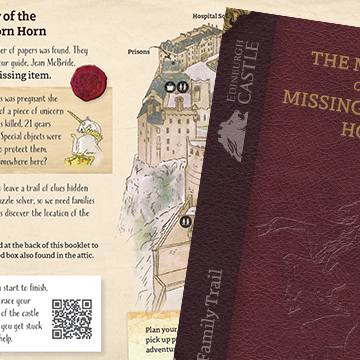 Edinburgh Castle Trail-Booklet Design